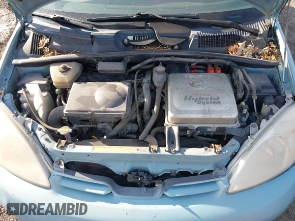 2001 Toyota Prius with VIN JT2BK12U810037395, listed as a IAAI auction lot 41760814 with 252,179 mi miles. Bid and sale history available at carsss.com. Image 10.