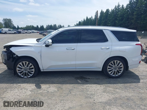2020 Hyundai Palisade Limited with VIN KM8R5DHE9LU074994, listed as a IAAI auction lot 42596378 with 71,726 mi miles and . Bid and sale history available at DreamBid. Image 15.