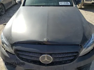 2015 Mercedes-Benz C-Class C 300 Luxury with VIN 55SWF4KB0FU012463, listed as a Copart auction lot 47119185 with 140,170 mi miles and Salvage Title. Bid and sale history available at carsss.com. Image 12.