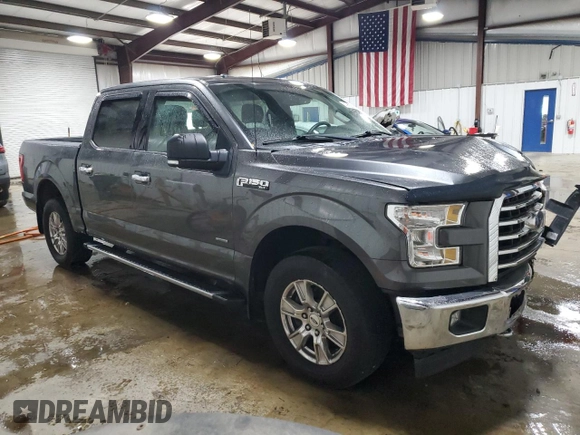 2017 Ford F-150 XL with VIN 1FTEW1EP5HFB19879, listed as a Copart auction lot 60962045 with 96,633 mi miles and Salvage title. Bid and sale history available at DreamBid. Image 4.