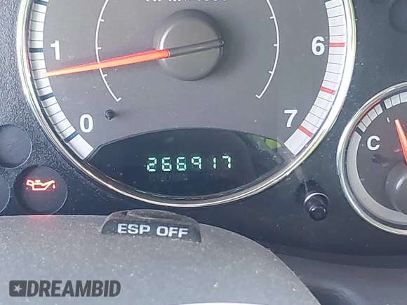 2007 Jeep Liberty Limited with VIN 1J4GK58K37W594810, listed as a IAAI auction lot 41850076 with 266,917 mi miles and . Bid and sale history available at DreamBid. Image 15.