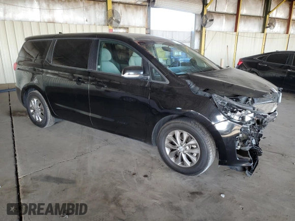 2019 Kia Sedona L with VIN KNDMA5C13K6559221, listed as a Copart auction lot 85486564 with 130,248 mi miles and Salvage Title. Bid and sale history available at carsss.com. Image 4.