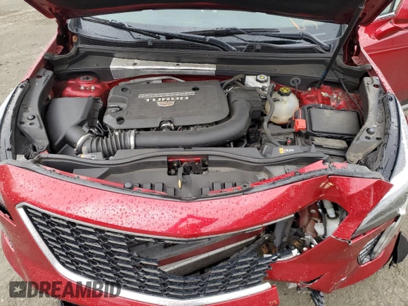 2021 Cadillac XT4 FWD Premium Luxury with VIN 1GYFZCR40MF011603, listed as a Copart auction lot 53068825 with 84,919 mi miles and Salvage title. Bid and sale history available at DreamBid. Image 13.