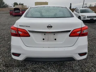2016 Nissan Sentra S with VIN 3N1AB7APXGY279575, listed as a Copart auction lot 48631115 with 90,022 mi miles and Salvage Title. Bid and sale history available at carsss.com. Image 6.