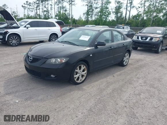 2008 Mazda 3 i Sport with VIN JM1BK32F881163958, listed as a IAAI auction lot 42088111 with 160,585 mi miles and . Bid and sale history available at DreamBid. Image 2.