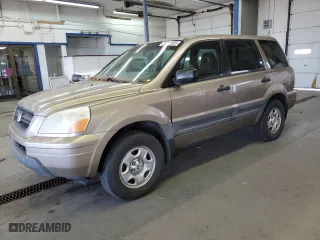 2004 Honda Pilot LX with VIN 2HKYF18164H560909, listed as a Copart auction lot 53088025 with 253,699 mi miles and Clean Title. Bid and sale history available at carsss.com. Image 1.