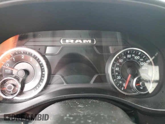 2022 Ram 1500 Big Horn with VIN 1C6RREMT1NN436517, listed as a Copart auction lot 73891714 with 0 mi miles and Non Repairable. Bid and sale history available at carsss.com. Image 9.