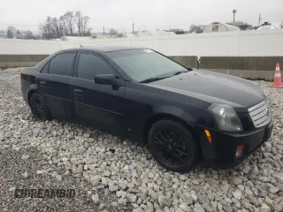 2007 Cadillac CTS with VIN 1G6DP577970155298, listed as a Copart auction lot 83100364 with 117,674 mi miles and Salvage Title. Bid and sale history available at carsss.com. Image 4.
