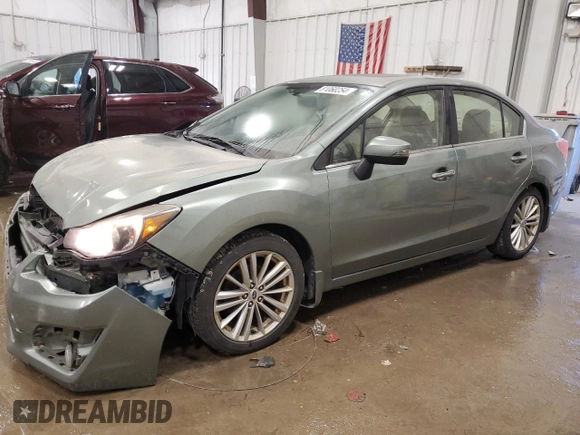 2015 Subaru Impreza Limited with VIN JF1GJAS66FH011572, listed as a Copart auction lot 81060254 with 111,121 mi miles and Non repairable. Bid and sale history available at DreamBid. Image 1.