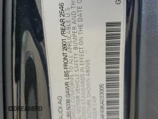 2019 Audi S4 Premium Plus z VIN WAUB4AF49KA033005, wystawiony jako Copart lot #55592395 z przebiegiem Nie podano mil oraz Tytuł czysty. Historia ofert i sprzedaży dostępna na DreamBid. Obrazek 12.