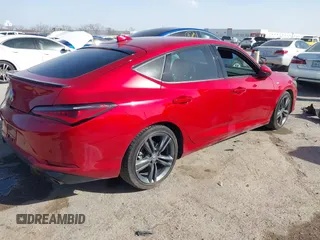 2024 Acura Integra Technology with VIN 19UDE4H62RA018916, listed as a IAAI auction lot 41742902 with 8,219 mi miles and . Bid and sale history available at DreamBid. Image 4.