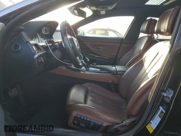 2013 BMW 6 Series 650i with VIN WBA6B2C50DD128130, listed as a Copart auction lot 46718645 with 123,540 mi miles and Salvage Title. Bid and sale history available at DreamBid. Image 7.