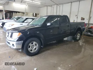 2008 Nissan Frontier LE with VIN 1N6AD09W08C440744, listed as a Copart auction lot 61411315 with 157,554 mi miles and Salvage title. Bid and sale history available at DreamBid. Image 1.