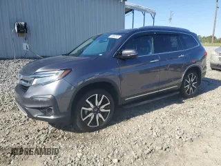 2019 Honda Pilot Touring 8-Passenger z VIN 5FNYF6H94KB003978, wystawiony jako Copart lot #55600385 z przebiegiem 89 504 mil mil oraz Szkoda całkowita • Salvage title. Historia ofert i sprzedaży dostępna na DreamBid. Obrazek 1.