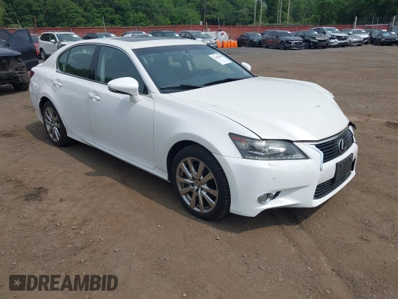 2013 Lexus GS 350 with VIN JTHCE1BLXD5016466, listed as a IAAI auction lot 42481000 with 53,976 mi miles and . Bid and sale history available at DreamBid. Image 1.