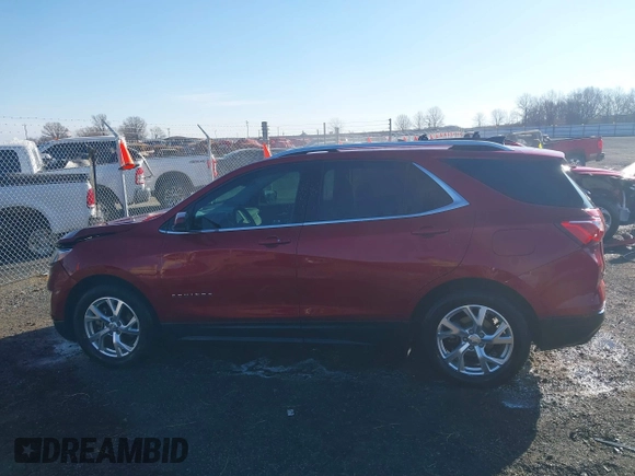 2020 Chevrolet Equinox LT with VIN 3GNAXLEX4LS627327, listed as a IAAI auction lot 41632204 with 93,549 mi miles. Bid and sale history available at carsss.com. Image 14.