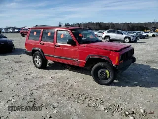 1997 Jeep Cherokee Sport with VIN 1J4FT68S6VL600838, listed as a Copart auction lot 88956065 with 0 mi miles and Salvage Title. Bid and sale history available at carsss.com. Image 11.