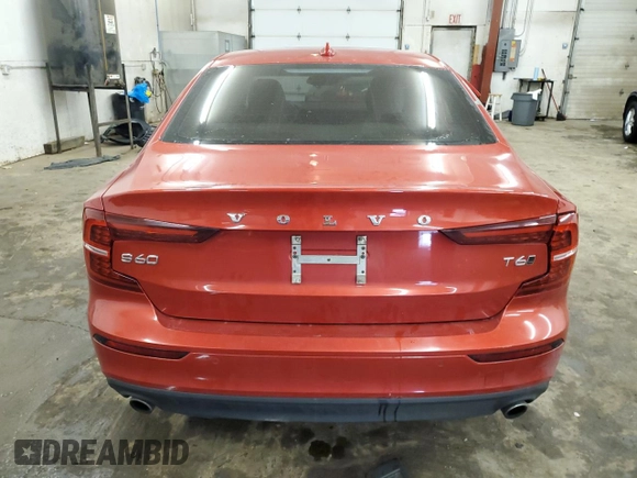 2019 Volvo S60 Momentum with VIN 7JRA22TK7KG002217, listed as a Copart auction lot 44789375 with 89,015 mi miles and Salvage Title. Bid and sale history available at carsss.com. Image 6.