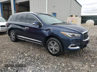 2020 Infiniti QX60 Luxe with VIN 5N1DL0MMXLC516712, listed as a Copart auction lot 53750215 with 47,062 mi miles and Salvage title. Bid and sale history available at DreamBid. Image 4.