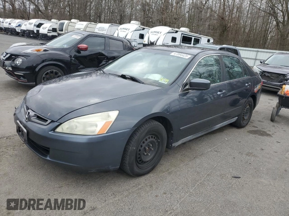 2005 Honda Accord LX with VIN 1HGCM56475A192707, listed as a Copart auction lot 47894425 with 239,487 mi miles and Salvage title. Bid and sale history available at DreamBid. Image 1.