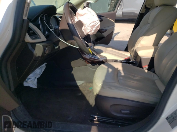 2015 Buick Verano Group with VIN 1G4PS5SK5F4172445, listed as a Copart auction lot 52324615 with 51,469 mi miles and Salvage title. Bid and sale history available at DreamBid. Image 7.
