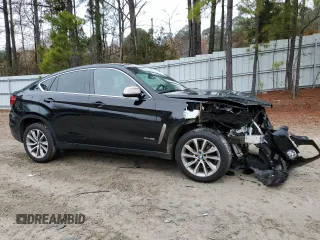 2017 BMW X6 xDrive35i with VIN 5UXKU2C30H0X47848, listed as a Copart auction lot 70291292 with 60,339 mi miles. Bid and sale history available at carsss.com. Image 4.
