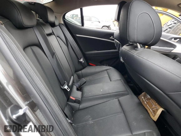 2023 Genesis G70 2.0T with VIN KMTG34TA6PU128183, listed as a Copart auction lot 39857364 with Not Provided miles and Salvage Title. Bid and sale history available at DreamBid. Image 10.