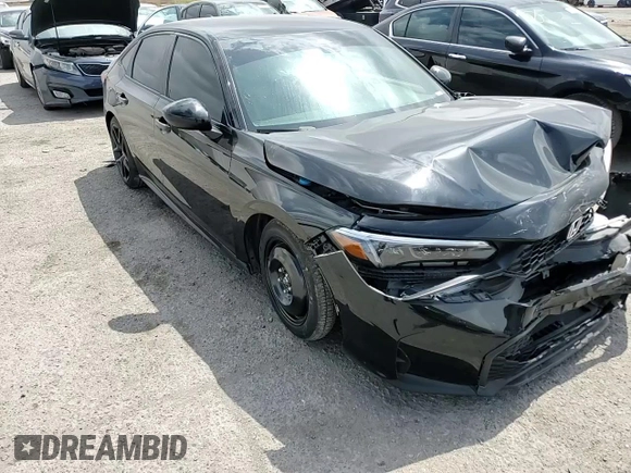 2025 Honda Civic Sport with VIN 2HGFE2F50SH522864, listed as a Copart auction lot 55648945 with Not provided miles and Salvage title. Bid and sale history available at DreamBid. Image 13.