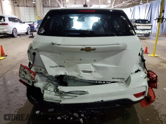 2021 Chevrolet Trax LS with VIN KL7CJNSB2MB350890, listed as a Copart auction lot 45846155 with 105,428 mi miles and Non Repairable. Bid and sale history available at carsss.com. Image 6.