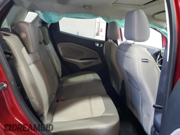 2018 Ford EcoSport SE z VIN MAJ6P1UL0JC205517, wystawiony jako Copart lot #56100795 z przebiegiem 78 639 mil mil oraz Szkoda całkowita • Salvage title. Historia ofert i sprzedaży dostępna na DreamBid. Obrazek 11.