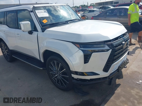 2024 Lexus GX 550 Luxury z VIN JTJVBCDX3R5013010, wystawiony jako IAAI lot #42298207 z przebiegiem 3 589 mil mil oraz . Historia ofert i sprzedaży dostępna na DreamBid. Obrazek 19.
