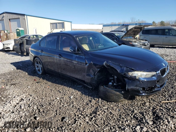 2015 BMW 3 Series 328i with VIN WBA3C1C59FK124747, listed as a Copart auction lot 45480145 with 130,251 mi miles and Salvage Title. Bid and sale history available at carsss.com. Image 4.