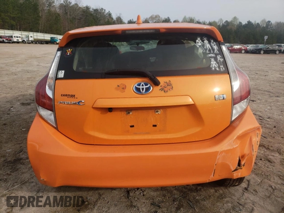 2015 Toyota Prius One with VIN JTDKDTB33F1086767, listed as a Copart auction lot 51482475 with 104,273 mi miles and Salvage Title. Bid and sale history available at carsss.com. Image 6.