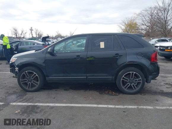 2014 Ford Edge SEL with VIN 2FMDK3JC2EBB19711, listed as a IAAI auction lot 40906115 with 125,027 mi miles. Bid and sale history available at carsss.com. Image 13.