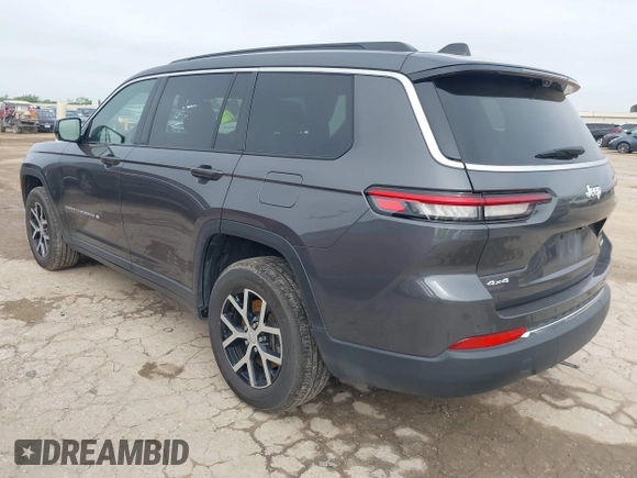 2024 Jeep Grand Cherokee Limited with VIN 1C4RJKBG0R8548766, listed as a IAAI auction lot 42496952 with 30,354 mi miles and . Bid and sale history available at DreamBid. Image 3.