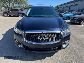 2020 Infiniti QX60 Luxe with VIN 5N1DL0MM9LC538281, listed as a Copart auction lot 56608075 with 130,337 mi miles and Non Repairable. Bid and sale history available at DreamBid. Image 5.