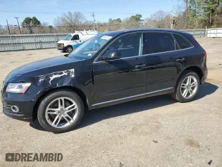 2016 Audi Q5 Premium Plus with VIN WA1L2AFP0GA020538, listed as a Copart auction lot 49060295 with 45,247 mi miles and Salvage Title. Bid and sale history available at carsss.com. Image 1.