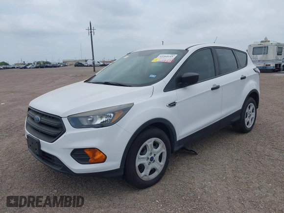 2018 Ford Escape S with VIN 1FMCU0F74JUA63601, listed as a IAAI auction lot 42264145 with 100,478 mi miles and . Bid and sale history available at DreamBid. Image 2.