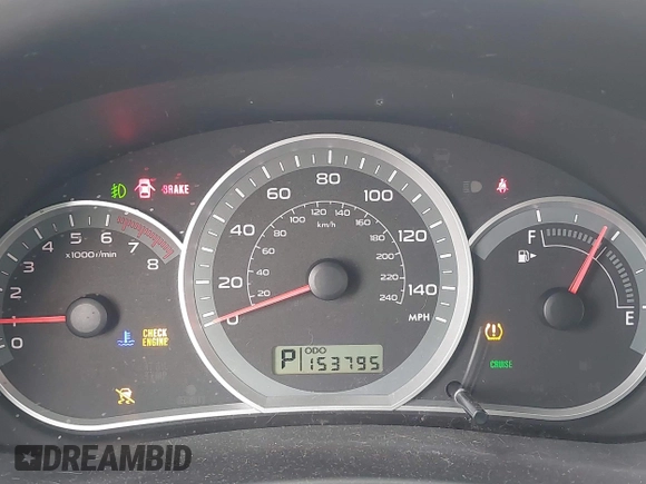 2010 Subaru Impreza i Premium с VIN JF1GH6B61AH806160, выставлен на аукционе IAAI как лот 41579946 с пробегом 153 795 миль миль и . История ставок и продаж доступна на DreamBid. Изображение 7.