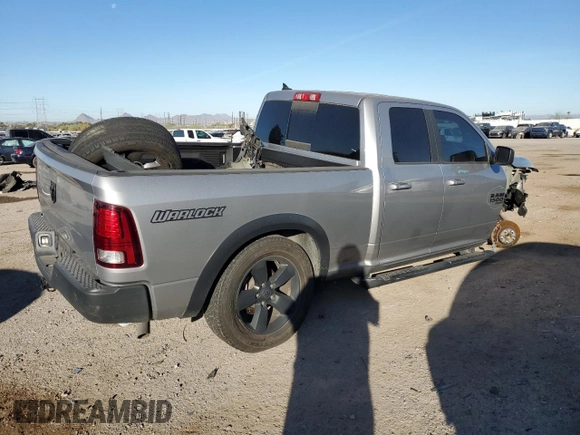 2019 Ram 1500 Classic Warlock with VIN 1C6RR6GG4KS742001, listed as a Copart auction lot 85534664 with 38,502 mi miles and Salvage Title. Bid and sale history available at carsss.com. Image 3.