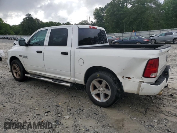 2014 Ram 1500 Express with VIN 1C6RR7KT7ES195594, listed as a Copart auction lot 57407825 with 290,996 mi miles and Salvage title. Bid and sale history available at DreamBid. Image 2.