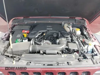 2021 Jeep Wrangler Unlimited Sport S with VIN 1C4HJXDGXMW785601, listed as a Copart auction lot 57342445 with 57,147 mi miles and Salvage title. Bid and sale history available at DreamBid. Image 12.