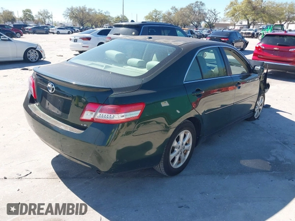 2011 Toyota Camry LE with VIN 4T4BF3EK2BR144228, listed as a IAAI auction lot 41754726 with 124,852 mi miles. Bid and sale history available at carsss.com. Image 4.