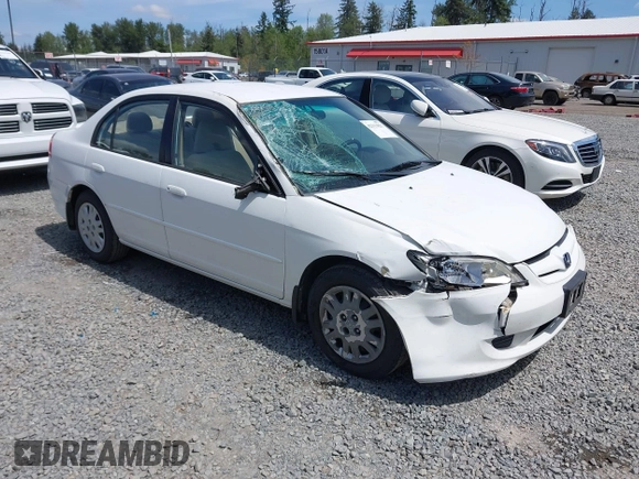 2005 Honda Civic LX z VIN JHMES16595S004051, wystawiony jako IAAI lot #42313821 z przebiegiem 228 511 mil mil oraz . Historia ofert i sprzedaży dostępna na DreamBid. Obrazek 1.