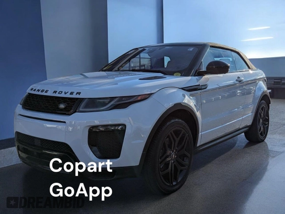 2018 Land Rover Range Rover Evoque HSE Dynamic with VIN SALVD5RX9JH286384, listed as a Copart auction lot 46754915 with 74,430 mi miles and Clean title. Bid and sale history available at DreamBid. Image 2.