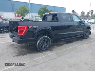2022 Ford F-150 XL with VIN 1FTFW1E83NFB19601, listed as a IAAI auction lot 41723187 with 21,002 mi miles and . Bid and sale history available at carsss.com. Image 4.