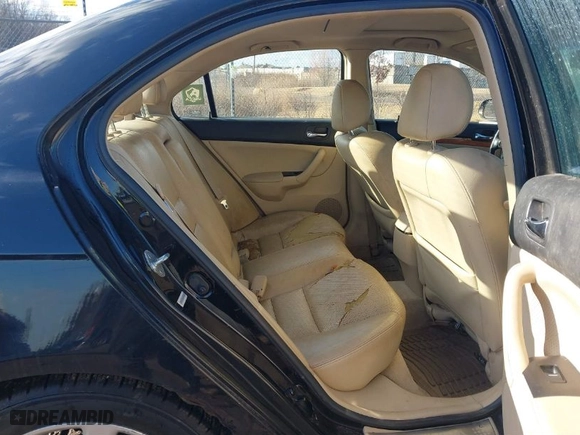 2005 Acura TSX with VIN JH4CL96965C016495, listed as a IAAI auction lot 41692598 with NaN miles. Bid and sale history available at carsss.com. Image 8.