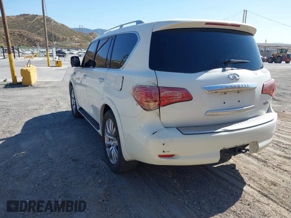 2012 Infiniti QX56 8-passenger с VIN JN8AZ2NC0C9317967, выставлен на аукционе IAAI как лот 42404920 с пробегом 165 917 миль миль и . История ставок и продаж доступна на DreamBid. Изображение 3.