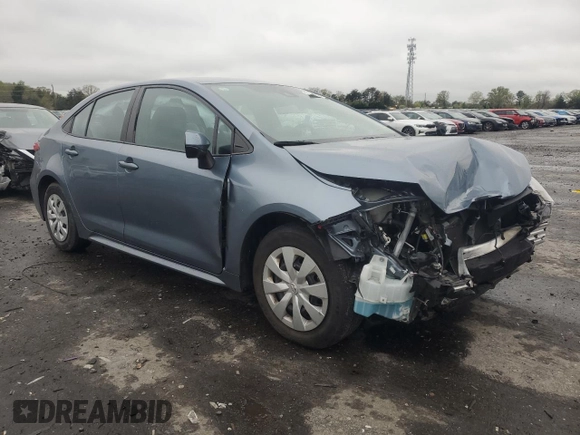 2020 Toyota Corolla L with VIN 5YFDPRAE9LP052278, listed as a Copart auction lot 52086835 with 45,971 mi miles and Salvage Title. Bid and sale history available at carsss.com. Image 4.