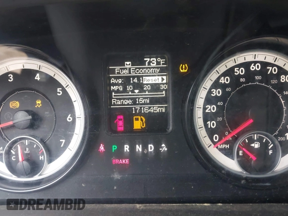 2014 Ram 1500 Express with VIN 1C6RR7FT4ES351004, listed as a IAAI auction lot 42141410 with 171,645 mi miles and . Bid and sale history available at DreamBid. Image 7.
